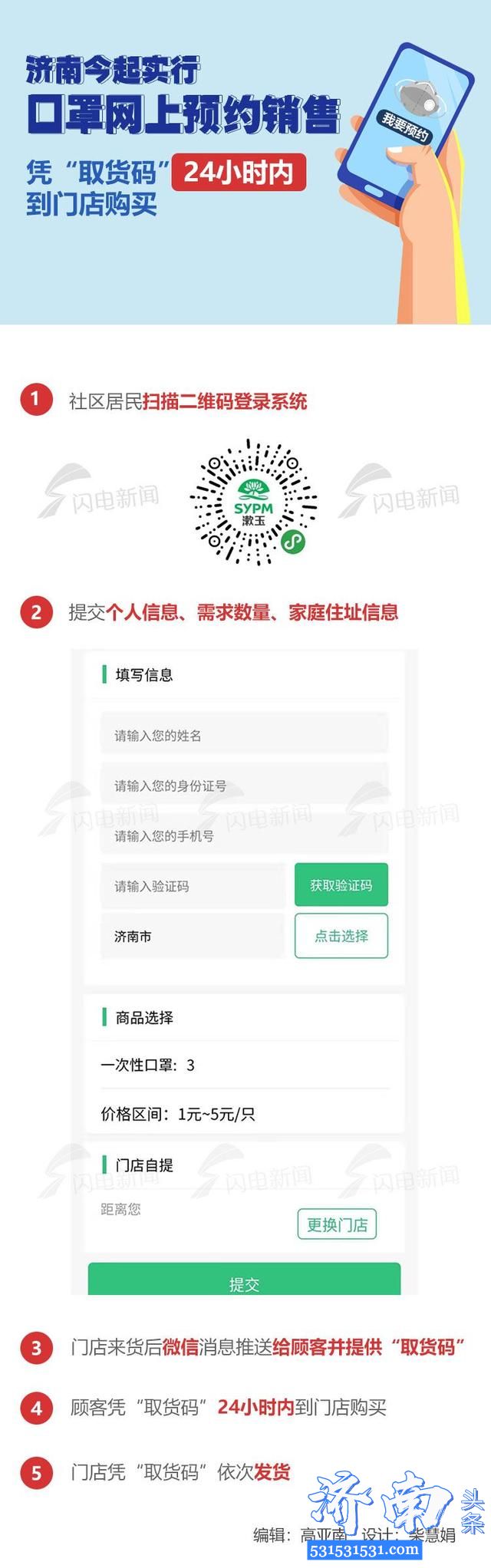 济南网上预约口罩详细操作步骤已出,请收好 济南网上预约口罩详细操作步骤已出,请收好