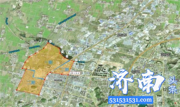 济南市长清区上半年重点项目集中开工-长清区高铁智慧新城项目开工建设