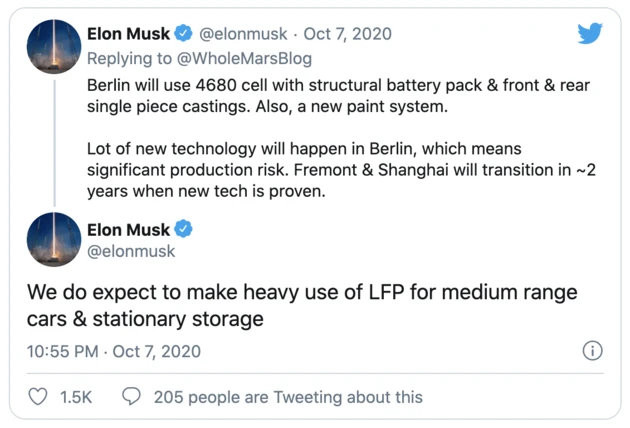 特斯拉德国工厂将成技术试验田 Model Y将搭载4680电池 特斯拉德国工厂将成技术试验田 Model Y将搭载4680电池