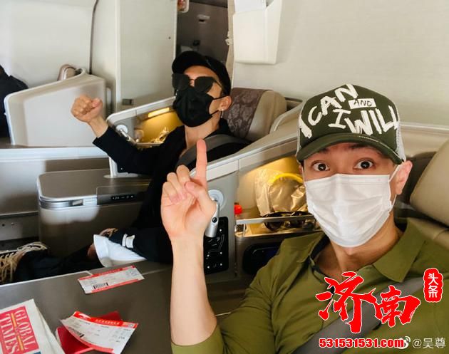 吴尊感慨与辰亦儒久违同坐飞机 却被催要生日礼物 吴尊感慨与辰亦儒久违同坐飞机 却被催要生日礼物