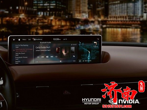 现代2022年所有车将搭载英伟达Drive 现代2022年所有车将搭载英伟达Drive
