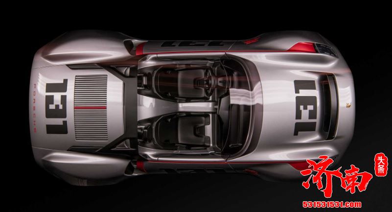 保时捷Vision Spyder概念车官图 装有LED灯条 或配718四缸发动机 保时捷Vision Spyder概念车官图 装有LED灯条 或配718四缸发动机