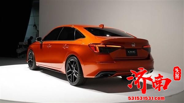全新十一代本田思域亮相 2022年引入国产 全新十一代本田思域亮相 2022年引入国产