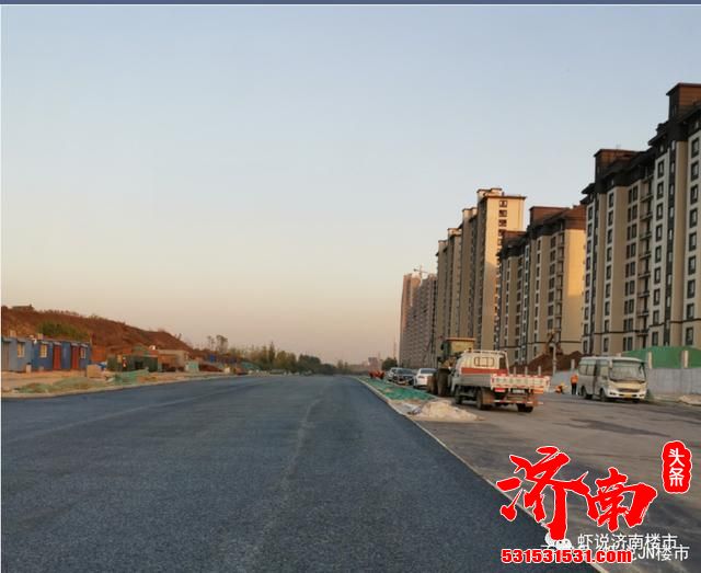 济南雪山片区韩仓大道最新进展 济南雪山片区韩仓大道最新进展