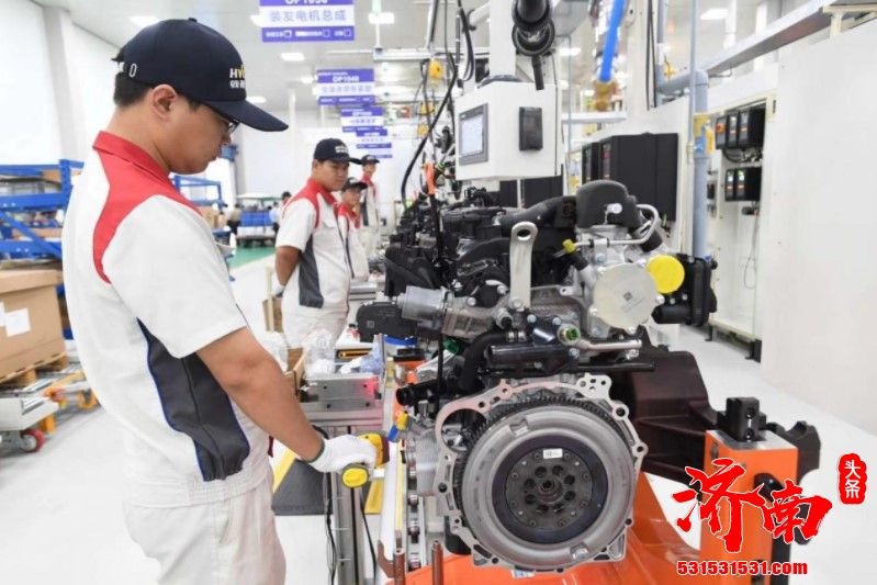 长城汽车自主研发全新动力总成正式下线 长城汽车自主研发全新动力总成正式下线