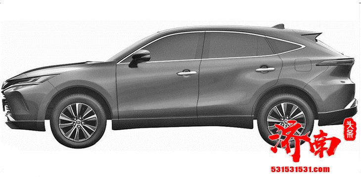 一汽丰田版丰田Harrier专利图 最快2021年正式发布 一汽丰田版丰田Harrier专利图 最快2021年正式发布