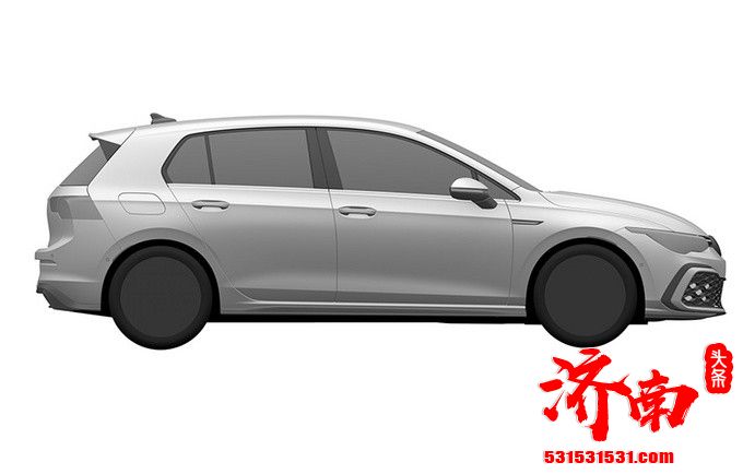 第八代高尔夫GTI专利图 外观运动 配战斧轮毂 搭2.0T引擎 第八代高尔夫GTI专利图 外观运动 配战斧轮毂 搭2.0T引擎