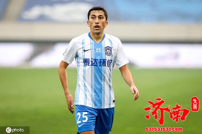 艾哈迈多夫有机会在1月回归天津泰达 赶上第一阶冬训 艾哈迈多夫有机会在1月回归天津泰达 赶上第一阶冬训