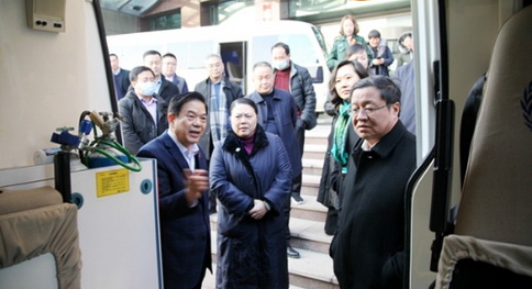 湘西自治州人民政府考察团到济南市急救中心参观考察 湘西自治州人民政府考察团到济南市急救中心参观考察