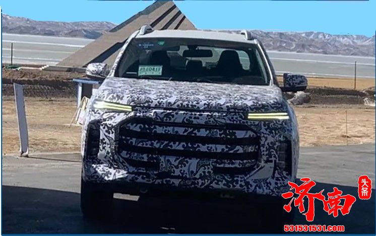 上汽全新皮卡大通T80谍照曝光 定位高端皮卡 气势不输丰田坦途 上汽全新皮卡大通T80谍照曝光 定位高端皮卡 气势不输丰田坦途