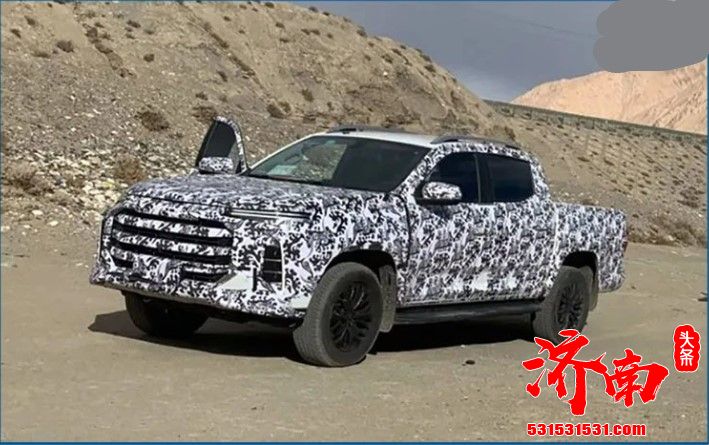 上汽全新皮卡大通T80谍照曝光 定位高端皮卡 气势不输丰田坦途 上汽全新皮卡大通T80谍照曝光 定位高端皮卡 气势不输丰田坦途
