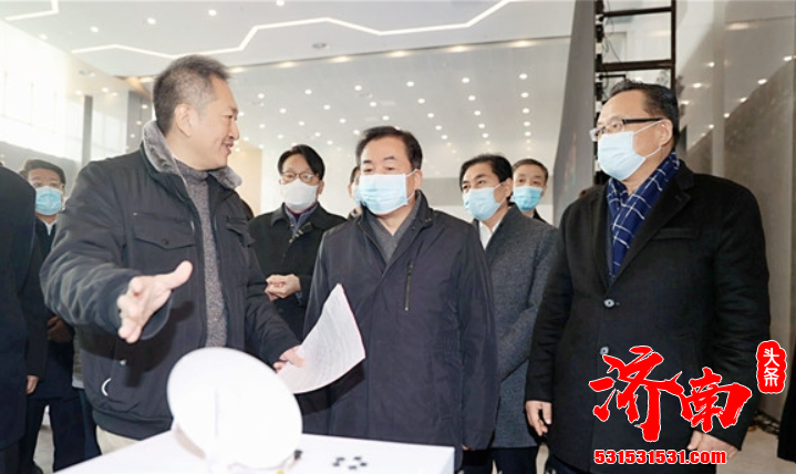 济南市长到高新区临空经济片区 调研富能功率半导体项目建设情况 济南市长到高新区临空经济片区 调研富能功率半导体项目建设情况