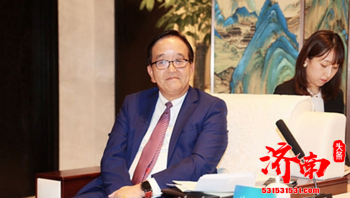 济南市委书记孙立成在凯宾斯基酒店会见了日通国际物流公司董事长杉山龙雄一行 济南市委书记孙立成在凯宾斯基酒店会见了日通国际物流公司董事长杉山龙雄一行