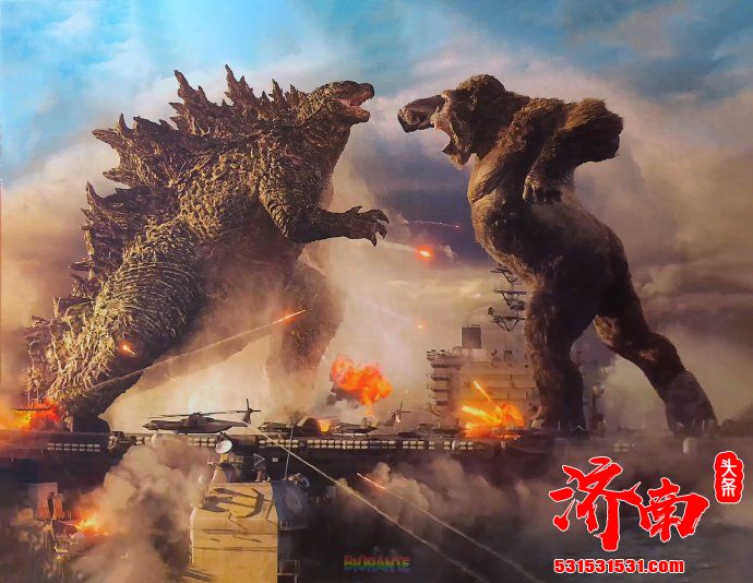 《哥斯拉大战金刚》今日发布定档预告及海报,正式定档3月26日