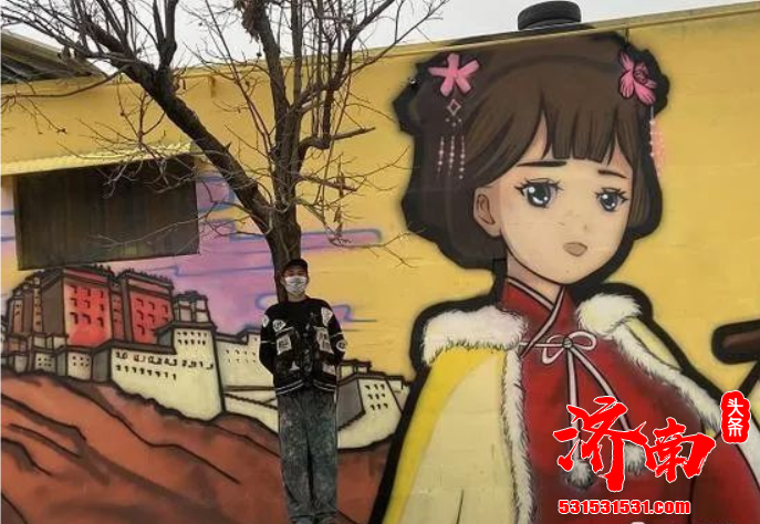 河南 90后小伙把乡村粉刷成网红打卡地