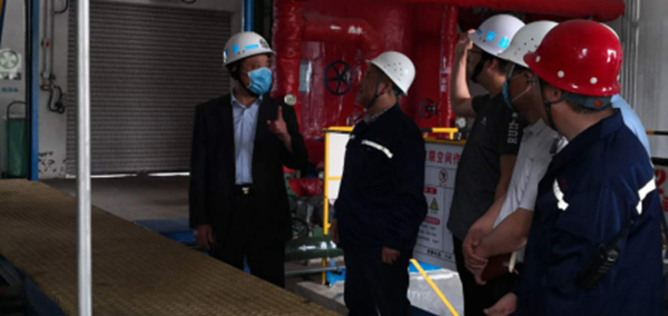 泰安市监察支队全市组织开展涉氨、涉氯等重点危化品生产企业异地专项执法检查活动