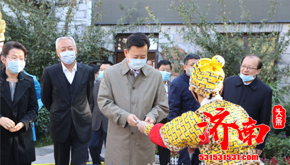 第六届中国非遗博览会在济南开幕 李群凌文孙述涛出席