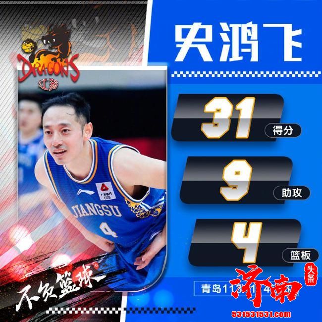 史鸿飞表现热火 出战青岛砍下生涯新高-31分