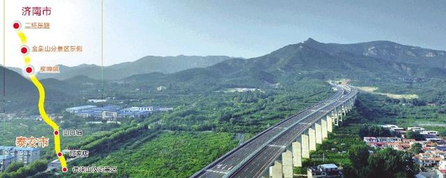 通过济泰高速 沿线三个济南镇街美不胜收