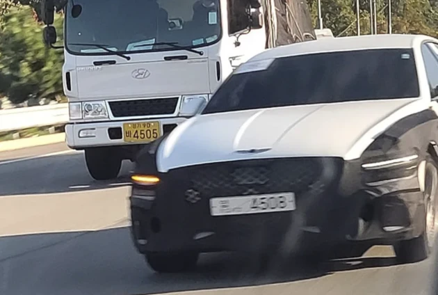 捷尼赛思G80 Sport路试谍照曝光 配备专属运动套件