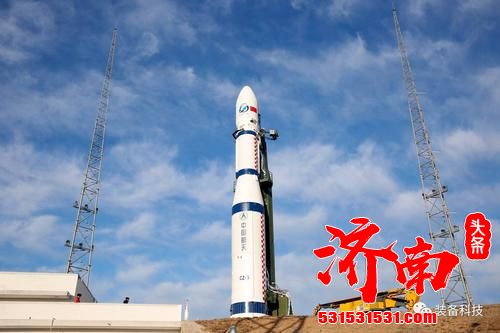 北航空事卫星一号搭载长征六号运载火箭在太原卫星发射中心发射成功