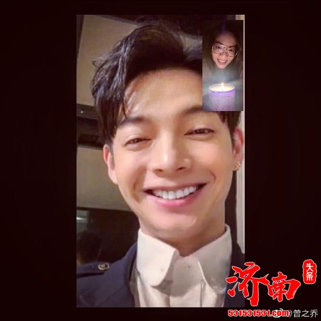 曾之乔为老公辰亦儒庆生 隔空同吹蜡烛秀恩爱