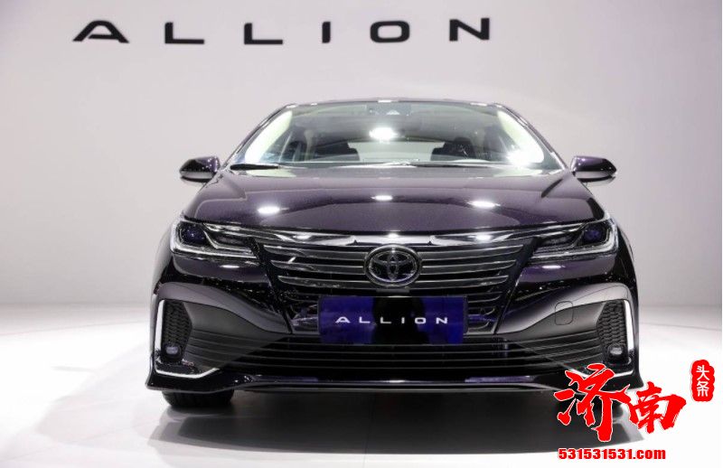 全新丰田ALLION广州车展发布 轴距2750mm 明年一季度上市