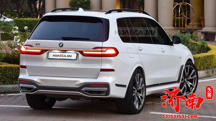 新款宝马X7渲染图曝光 分体式头灯有改变 动力与现款相同