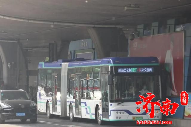 济南全市快速公交系统中的“老大哥”—BRT-1号线