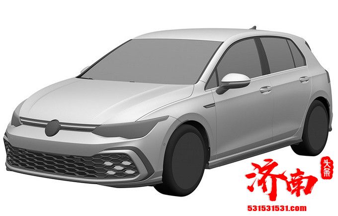 第八代高尔夫GTI专利图 外观运动 配战斧轮毂 搭2.0T引擎