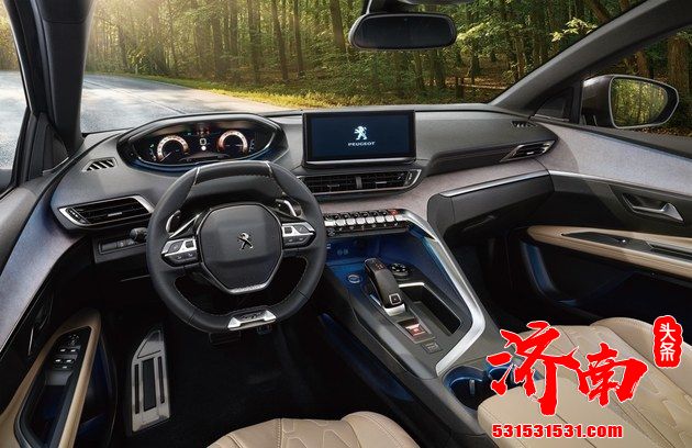 中控屏升级 东风标致新款4008/5008内饰图发布