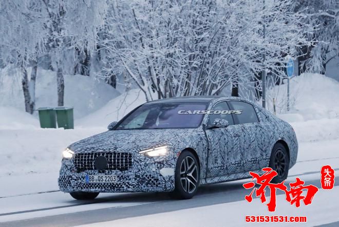 全新奔驰AMG S63e谍照再次曝光 堪称地表最强插混轿跑
