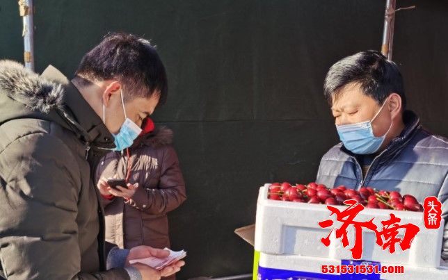 国产樱桃初上市，目前济南市场上樱桃多来自大连 特级果80元/斤，你“樱桃自由”吗””