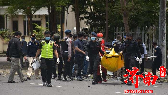 印尼警方公布望加锡教堂自杀式袭击两名嫌疑人系夫妻