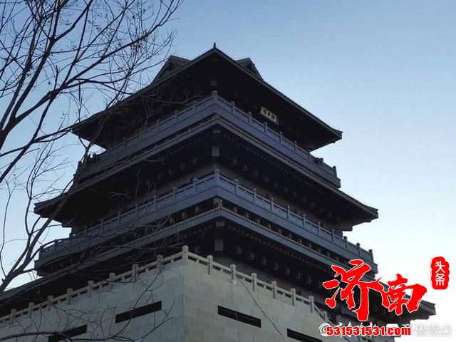 济南黄河文化传承基地项目即将完工 挂牌“济南黄河文化展览馆”和“鹊华楼”