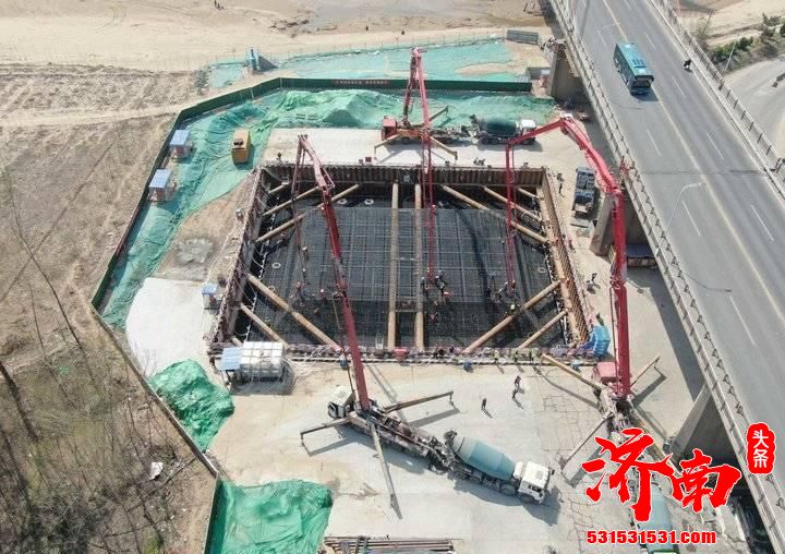 建设与抗疫同行 济南黄河大桥扩建工程不停歇