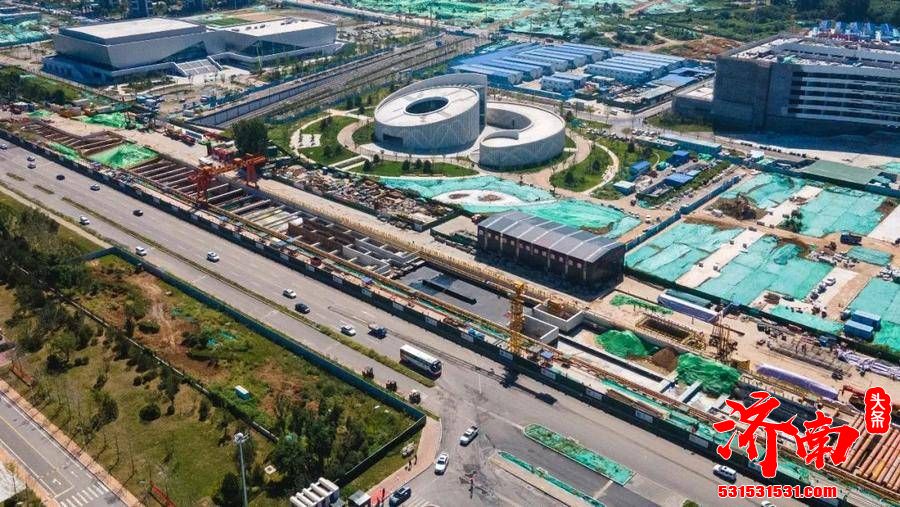 济南轨道交通4号线首台盾构机“志远一号”完成接收，首个盾构区间单线贯通