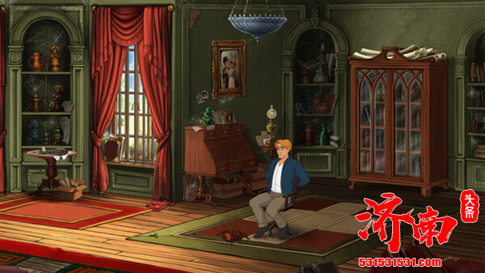 点击式冒险游戏《断剑：烟雾镜- 重制版》将于 2026 年初发售