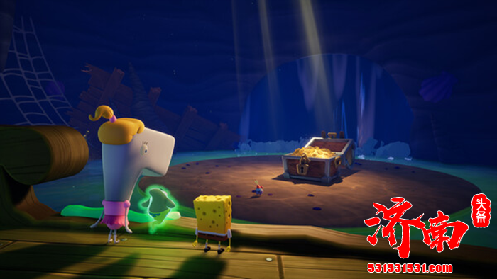 《海绵宝宝》主题动作游戏《海绵宝宝：潮汐巨神》现已推出试玩版