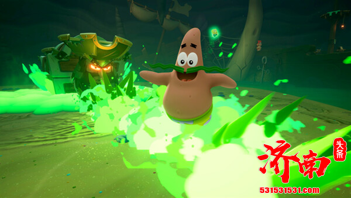 《海绵宝宝》主题动作游戏《海绵宝宝：潮汐巨神》现已推出试玩版