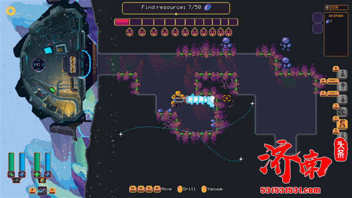 采矿与塔防融合玩法的Roguelite游戏《墙世界2》将于11月11日正式在Steam上发布