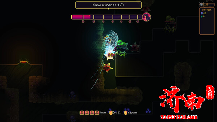 采矿与塔防融合玩法的Roguelite游戏《墙世界2》将于11月11日正式在Steam上发布