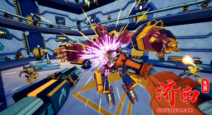 第一人称复古快节奏动作砍杀游戏《反抗引擎》Steam推出全新试玩Demo