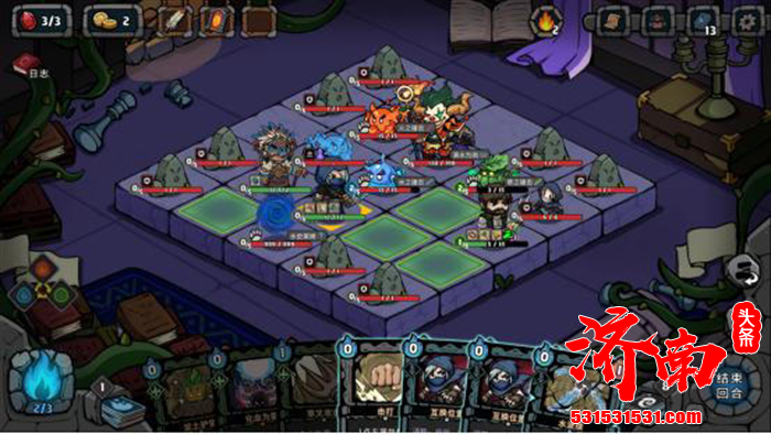 卡牌战棋roguelike游戏《黑夜轮回》试玩Demo现已在Steam平台上线!